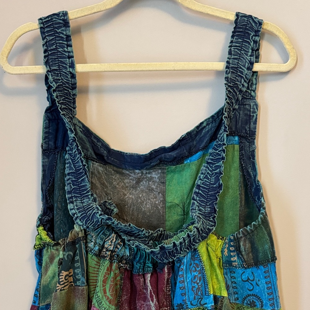 AFRICWAY Patchwork Jumpsuit - Picture 8 of 10
